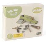 Tool Belt with Wooden Tools - 11 pcs - Dantoy 